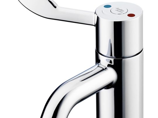 Contour 21+ Thermostatic Basin Mixer - 1 Taphole