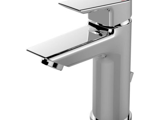 Tesi Single Lever Basin Mixer - 1 Taphole