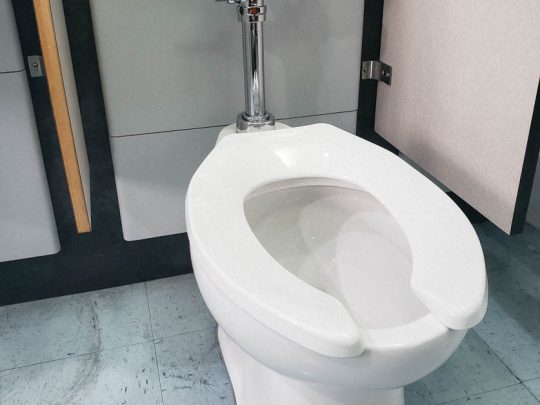 Elongated ADA Height Toilet Bowl - Top Spud, "S" Trap